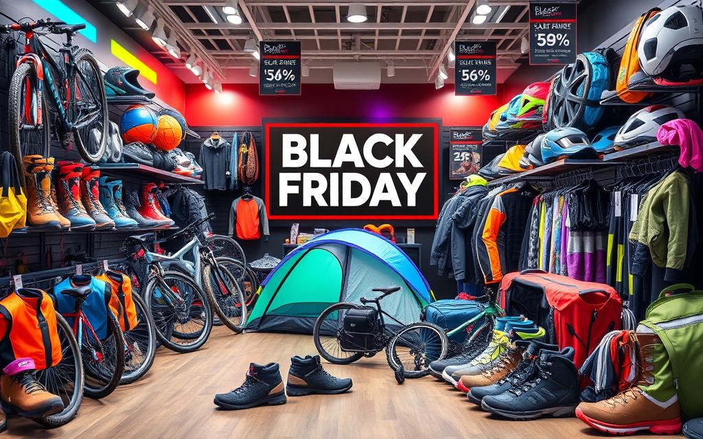 Sportartikel und Outdoor-Ausrüstung bei Black Friday Angeboten