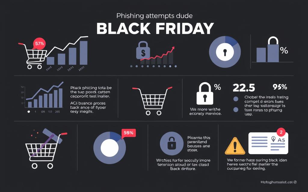 Statistiken zu Phishing-Versuchen am Black Friday